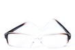 © soddi84 - Close-up of glasses on white background with copy space, selective focus