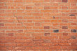 © biggur - Old red brick wall texture background Can be used as a background.