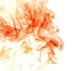 © yauhenka - Red smoke on white background