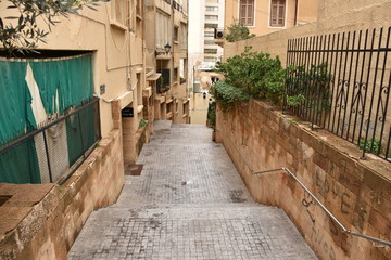 Terraced Pedestrian Walkway, Hamra, Beirut