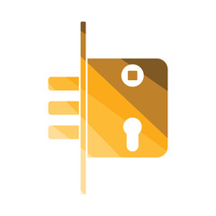 Sticker - Door lock icon