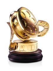film award on a white background