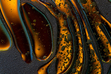 Bubbles world colorfull macro abstract in watter surface background