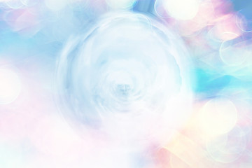 Wall Mural - swirling sky background with clouds / beautiful watercolor clouds background, spring sunset, beautif
