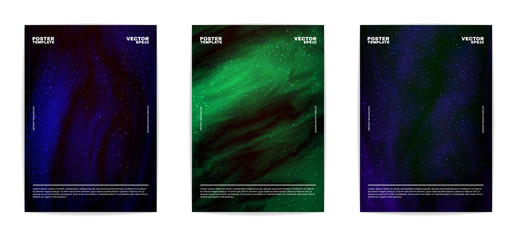 Modern abstract posters collection