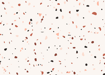 Canvas Print - Seamless Terrazzo Pattern