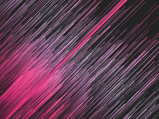 Fototapete - digital diagonal pink lines abstract background. computer generated geometric pattern. 3d rendering