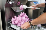 Fototapeta Boho - ice cream making