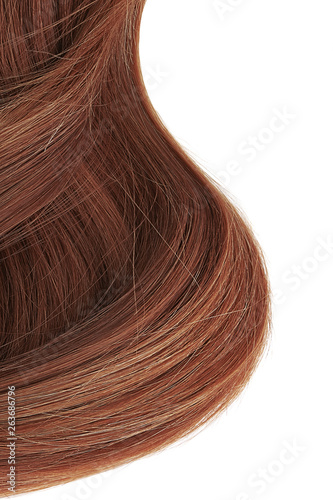Natural Henna Hair Isolated On White Background Buy This Stock