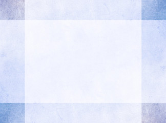 An abstract design concept of a light blue center with a subtle blue grunge border and with darker blue grunge corners. 