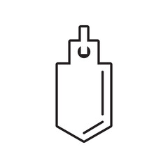 Poster - Building Construction Tools Chisel icon. Element of Constraction tools for mobile concept and web apps icon. Outline, thin line icon for website design and development, app