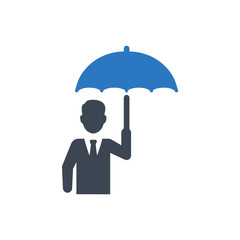 Poster - Business insurance icon