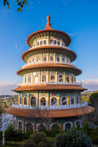 Taipei Taiwan January 27 2019 Tianyuan Temple With - 