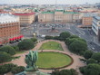View of St. Petersburg from St. Isaac's Cathedral. Russia.