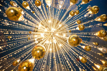 Christmas Decorations, Golden Balls