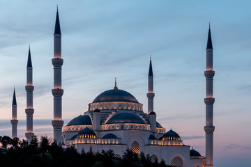 Istanbul Camlica Mosque or Camlica Tepesi Camii, Istanbul, Turkey