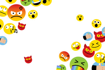 Sticker - Floating emojis