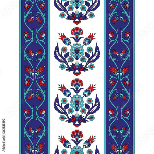 Turkish arabic pattern vector seamless