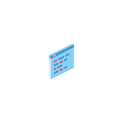 Poster - Development, site design, applications 3d isometric icon. Creative illustration idea.