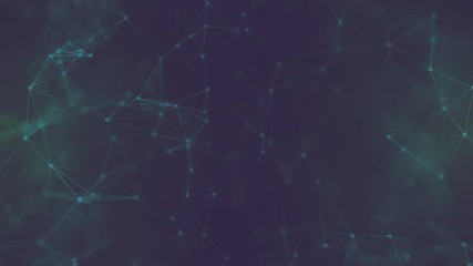 Wall Mural - galaxy star connecting 3d rendering, abstract digital technology cyber space for future power energy
