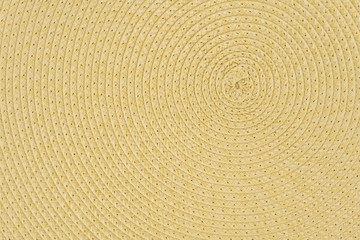 Wall Mural - Woven yellow wicker straw background or textur