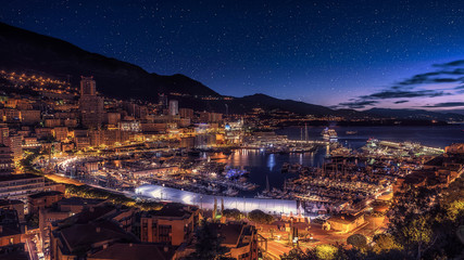 Wall Mural - Hercules harbor in monaco