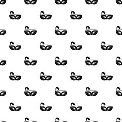 Night mask carnival pattern seamless vector repeat geometric for any web design