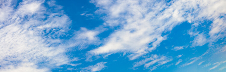 Wall Mural - panorama clouds sky background