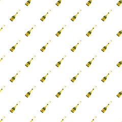 Sticker - Champagne pattern seamless vector repeat for any web design