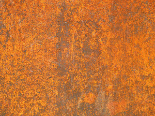 stain of rust on old metal texture