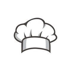 chef hat chef logo vector illustration