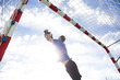 © Westend61 - Goalkeeper playing in goal making a save