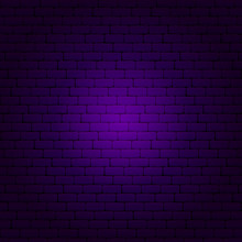 Purple Brick Wall