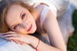 © Cavan Images - young russian girl looking  the camera
