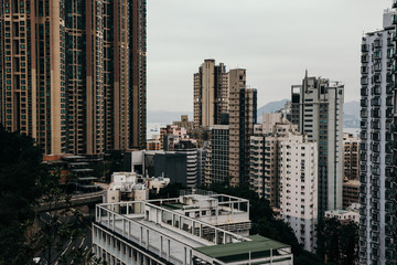 High Rises in Hong Kong