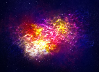Wall Mural - abstract space background. it can be used for posters, cards, flyers, brochures, magazines and any k