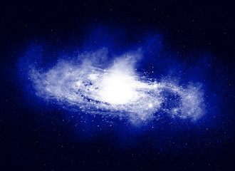 Wall Mural - abstract space background. it can be used for posters, cards, flyers, brochures, magazines and any k