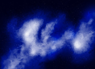 Wall Mural - abstract space background. it can be used for posters, cards, flyers, brochures, magazines and any k