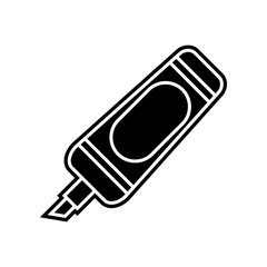 Poster - Marker icon. Element of Education for mobile concept and web apps icon. Glyph, flat icon for website design and development, app development