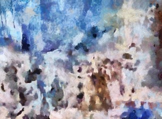  Abstract watercolor background. Hand drawn scratched grunge unusual texture. Custom design pattern. Digital painting oil artwork.