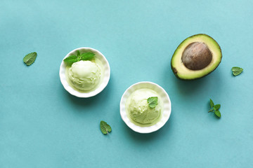 Sticker - Avocado Ice Cream