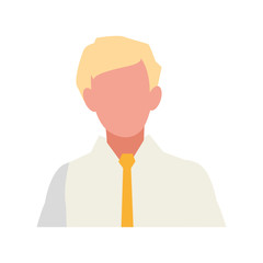 Poster - elegant businessman avatar character