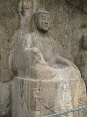 Wall Mural - Longmen Grottoes, Luoyang, China