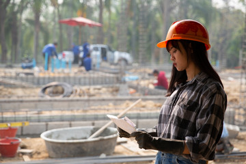 Portrait Of Construction Worker On Building Site