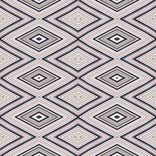 Seamless Diamond Pattern With Light Grey, Grey, Black Colors. Repeating Arabesque Background For Textile Fashion, Digital Printing, Postcards Or Wallpaper Design.