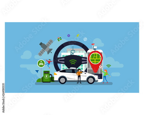 illustration, vector, color...