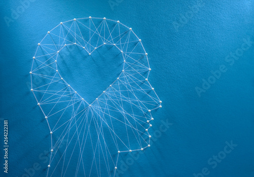 Cuadros en Lienzo Developing emotional intelligence concept