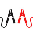 © paintermaster - Car battery jumper power cables