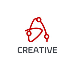 Poster - Logo - technology, biotechnology, tech icon and symbol
