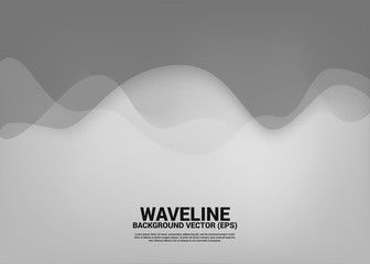Poster - silver fluid curve shape background. Concept design for flowing futuristic and liquid wave style artwork